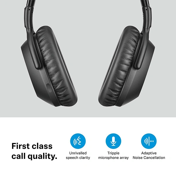 Sennheiser Consumer Audio PXC 550-II Wireless Bluetooth Over the Ear Headphone with Mic - Black, Blue, White