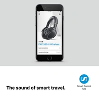 Sennheiser Consumer Audio PXC 550-II Wireless Bluetooth Over the Ear Headphone with Mic - Black, Blue, White
