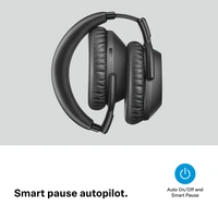 Sennheiser Consumer Audio PXC 550-II Wireless Bluetooth Over the Ear Headphone with Mic - Black, Blue, White
