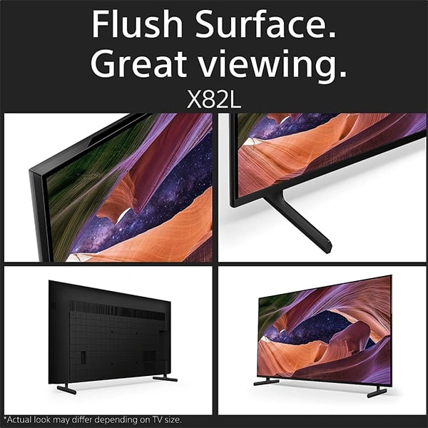 Sony Bravia 189 cm (75 inches) 4K Ultra HD Smart LED Google TV KD-75X82L - Black