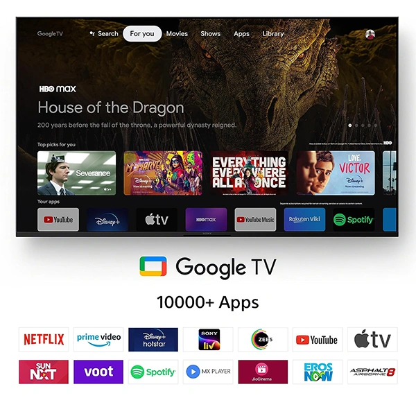 Sony Bravia 189 cm (75 inches) 4K Ultra HD Smart LED Google TV KD-75X82L - Black