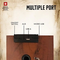 Swiss Military RETRO Classic Wireless Bluetooth Speaker