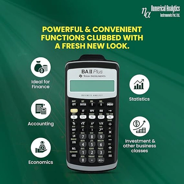 Texas Instruments BA II Plus Financial Calculator