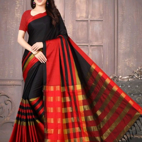 COTTON SILK SAREE