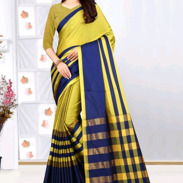 COTTON SILK SAREE