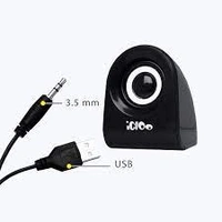 ZEBRONICS ZEB-IGLOO Portable Laptop/Desktop Speaker (Black, 2.0 Channel)