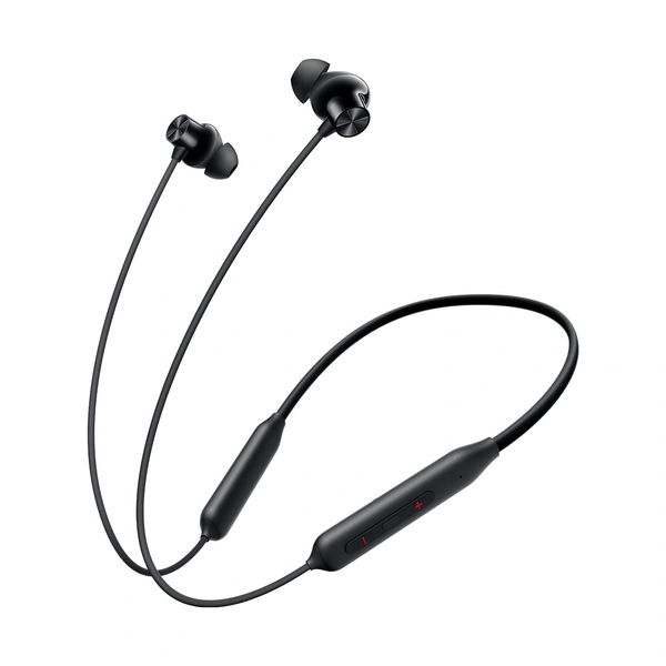 ONEPLUS OnePlus Bullets Wireless Z2 with Fast Charge, 30 Hrs Battery Life, Earphones with mic Bluetooth Headset (Magico Black, In the Ear) - Bright Red