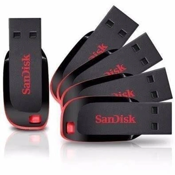 SANDISK Pendrive Sandisk Cruzer Blade Usb 2.0 - Red, 16