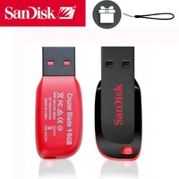 SANDISK Pendrive Sandisk Cruzer Blade Usb 2.0 - Red, 128