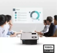 ZEBRONICS ZEB-LP2800HD (2800 lm) 720p HD||Built-in-Speaker Projector (Black)