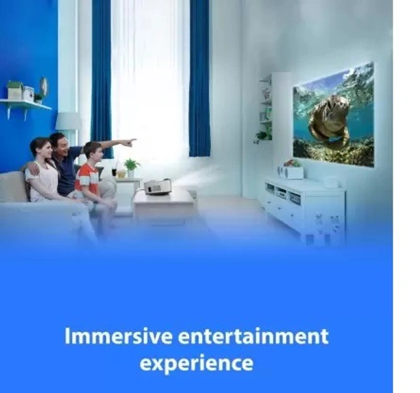 ZEBRONICS ZEB-LP2800HD (2800 lm) 720p HD||Built-in-Speaker Projector (Black)