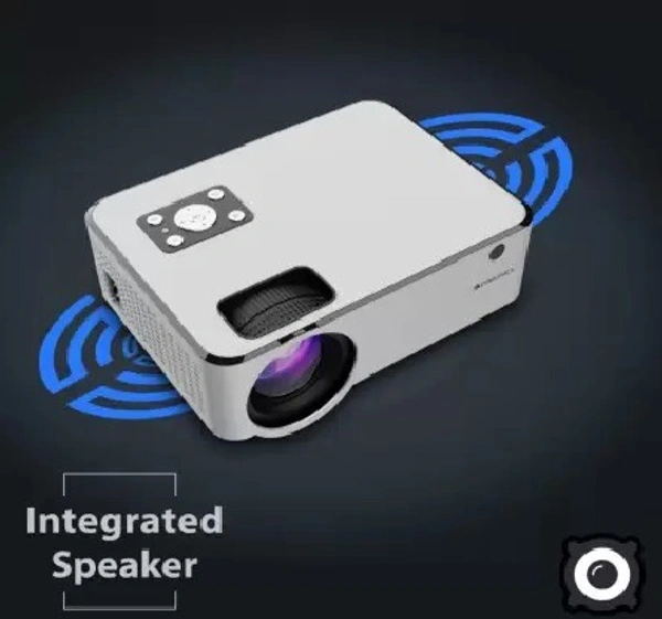 ZEBRONICS ZEB-LP2800HD (2800 lm) 720p HD||Built-in-Speaker Projector (Black)