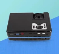 ZEBRONICS ZEB-LP2000M (2000 lm / Wireless / Remote Controller) Miracast||Built in Speaker Projector (Black, Blue) - Black