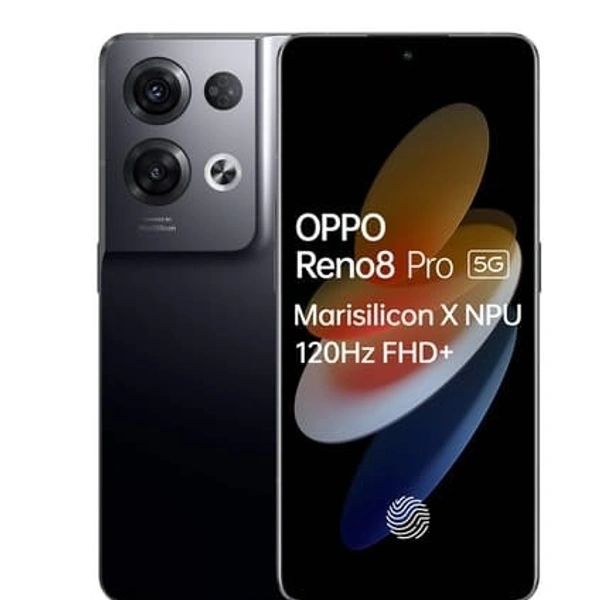 oppo OPPO Reno8 Pro 5G (Glazed Black, 256 GB) (12 GB RAM) - BLACK, 256GB, 12GB