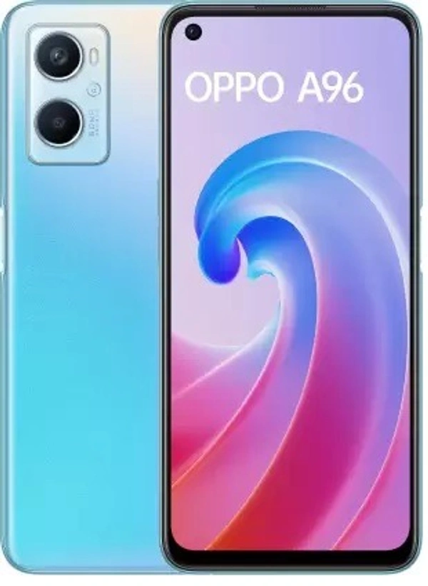 OPPO A96 (Sunset Blue, 128 GB) (8 GB RAM) - Sunset Blue, 128GB, 8GB