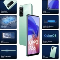OPPO A55 (Mint Green, 64 GB) (4 GB RAM) - Mint Green, 64GB, 4GB