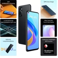 OPPO A76 (Glowing Black, 128 GB) (6 GB RAM) - Glowing Black, 128GB, 6GB