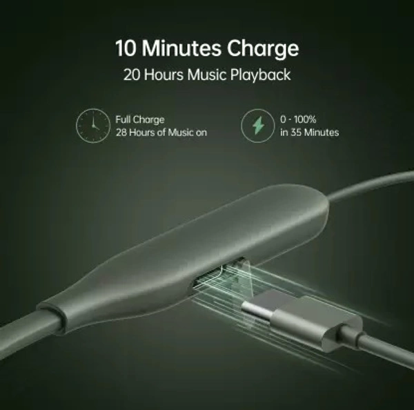 OPPO Enco M32 Bluetooth Headset (Green, In the Ear) - GREEN