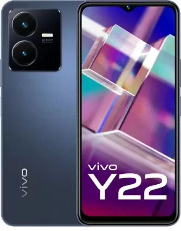 vivo Y22 (Starlit Blue, 128 GB) (6 GB RAM) - Starlit Blue, 128gb, 6gb