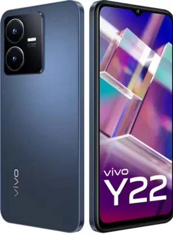 vivo Y22 (Starlit Blue, 128 GB) (6 GB RAM) - Starlit Blue, 128gb, 6gb