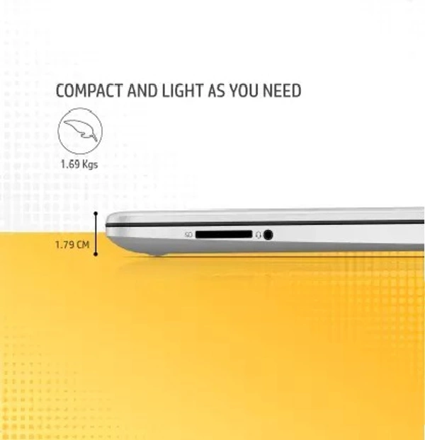 HP 15s Intel Core i5 12th Gen - (8 GB/512 GB SSD/Windows 11 Home) 15s-fq5111TU Thin and Light Laptop (15.6 inch, Natural Silver, 1.69 Kg, With MS Office) - Silver Chalice, 8 GB, 512 GB SSD, 1.69KG