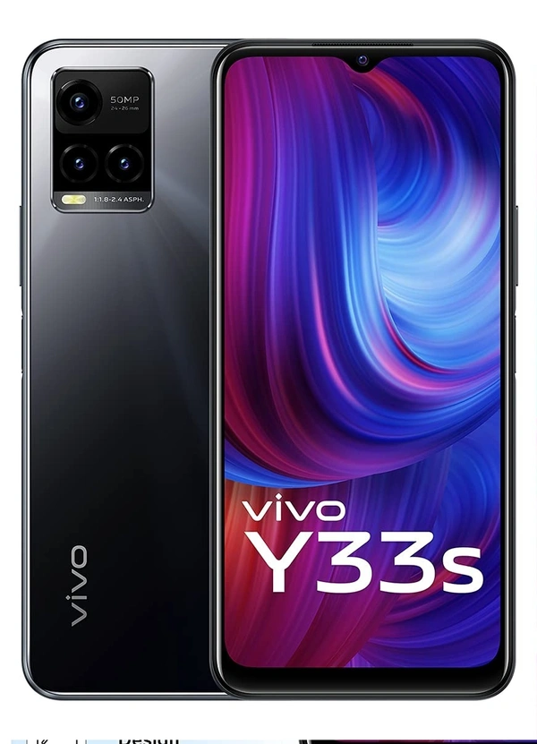 VIVO vivo Y33s (128 GB) (8 GB RAM) - Mirror Black, 128GB, 8GB