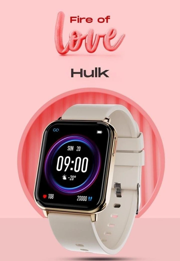 Fireboltt Smart Watch Firebolt Hulk - Black