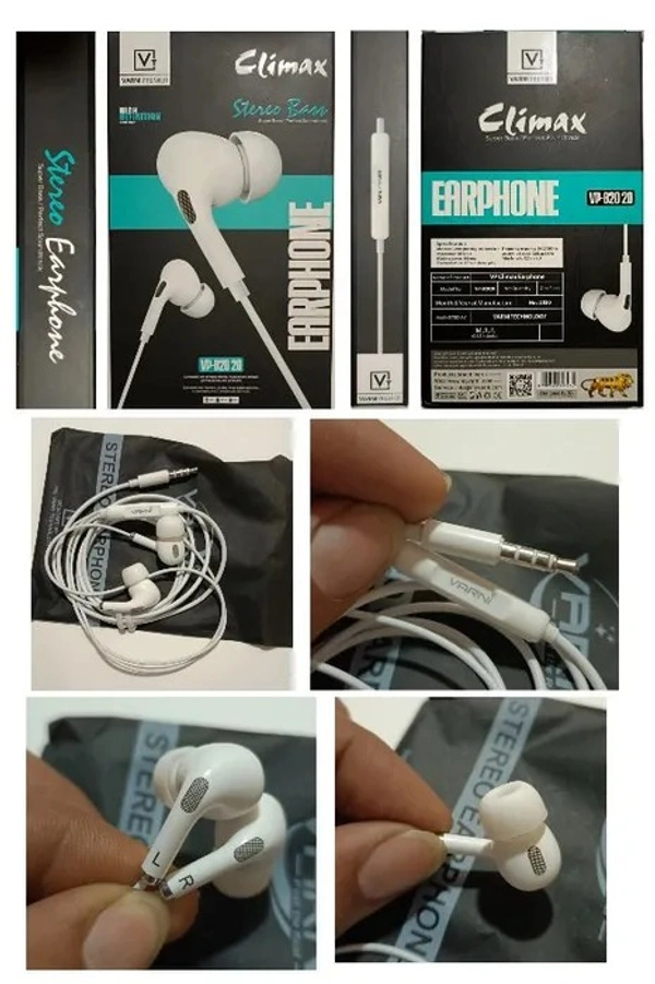 Climax Earphones VP-B2020 - Black