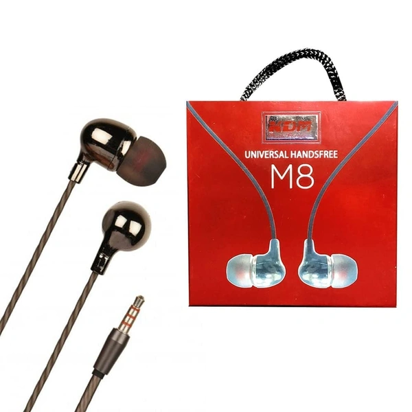 KDM M8 Earphone - blaack