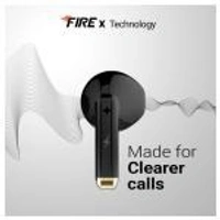 FIRE BOLTT Fire-Boltt Fire Pods Ninja G211 True Wireless Earbuds with IPX4 Water Resistant, Black - BLACK