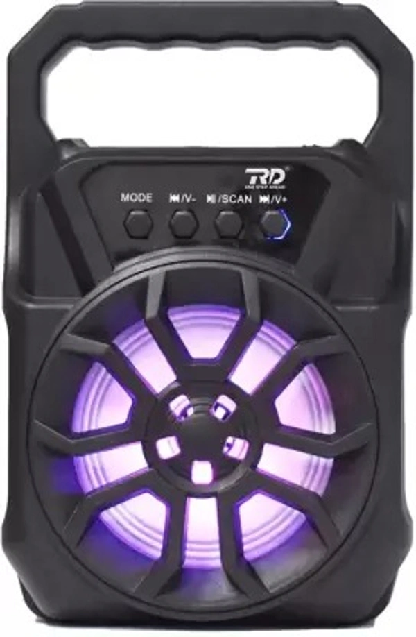 RD B-S12 5 W Bluetooth Speaker (Black, Stereo Channel) - BLACK