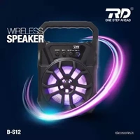 RD B-S12 5 W Bluetooth Speaker (Black, Stereo Channel) - BLACK