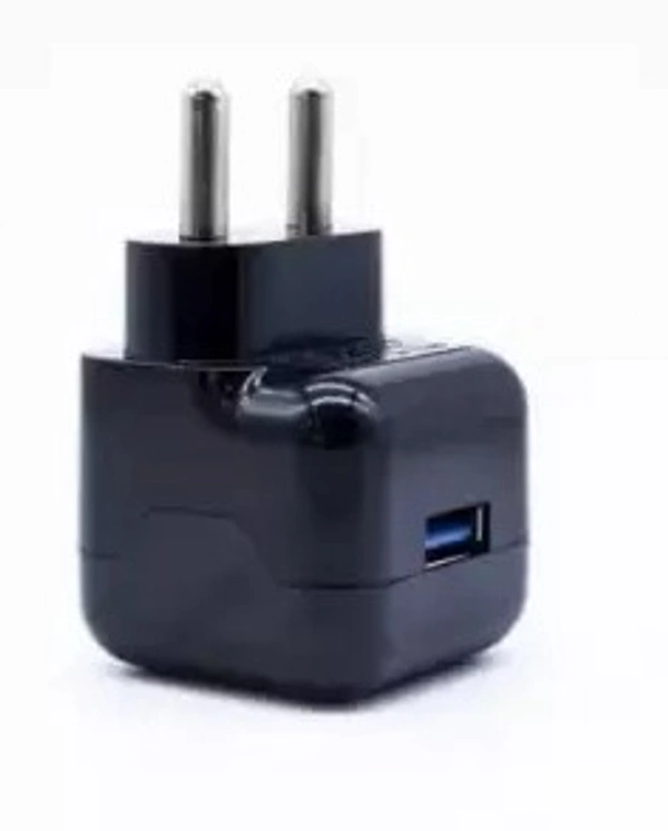 Ubon 1.1 A Mobile CH-129 1.1A HOME TRAVEL CHARGER BOOSTCHARGE 2020 EDITION Charger with Detachable Cable (Black, Cable Included)