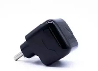 Ubon 1.1 A Mobile CH-129 1.1A HOME TRAVEL CHARGER BOOSTCHARGE 2020 EDITION Charger with Detachable Cable (Black, Cable Included)