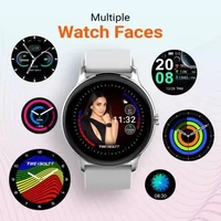 FIRE BOLTT Fire-Boltt Hurricane 1.3" Curved Glass Display with 360 Health Training, 100+ Sports Modes Smartwatch (Grey Strap, Free Size) - WHITE,GREY,BLACK