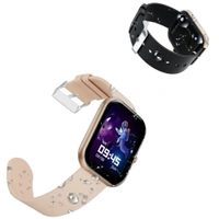 FIRE BOLTT Fire-Boltt Dazzle Plus with 1.81 (46mm) HD Display, IP68 Water Resistant, 60 Sports Modes, Smart Notifications - SILVAR