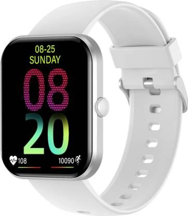 fire boltt Fire-Boltt Terminator 1.99" Bluetooth Calling Smartwatch, Split Screen, AI Voice Assistant Smartwatch (Pink Strap, Free Size)