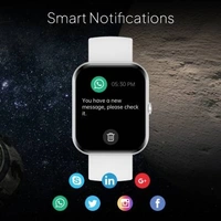 fire boltt Fire-Boltt Terminator 1.99" Bluetooth Calling Smartwatch, Split Screen, AI Voice Assistant Smartwatch (Pink Strap, Free Size)