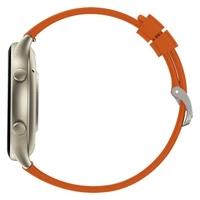 fire boltt Fire-Boltt Legend Bluetooth Calling with 1.39'' Round Dial, Dual Button Technology Smartwatch - light gold