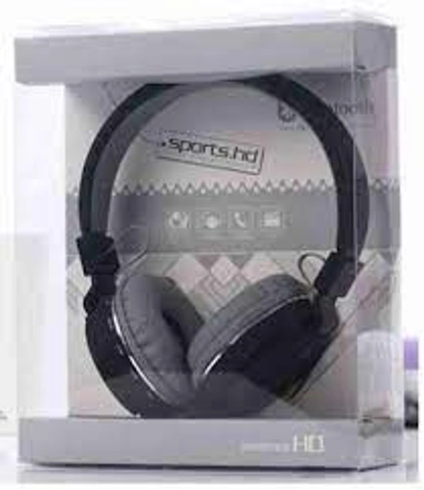 SH-12 Wireless/ Bluetooth Headphone With FM and SD Card?? Bluetooth Headset (Black, On the Ear)