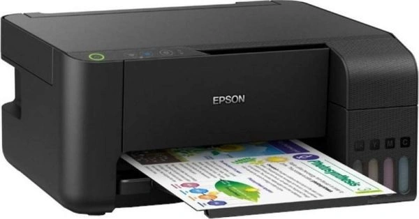 EPSON Epson L3250 Multi-function WiFi Color Inkjet Printer (Black, Ink Bottle)