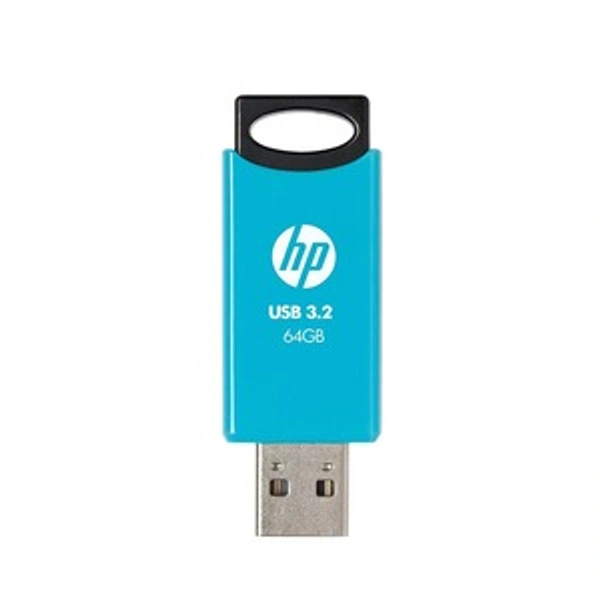HP 64 GB 712w USB 3.2 Flash Drive Blue - Lochmara, 64GB
