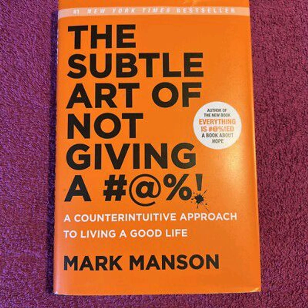 2 Books Combo: Atomic Habits + The Subtle Art Of Not Giving A F*ck (Paperback)