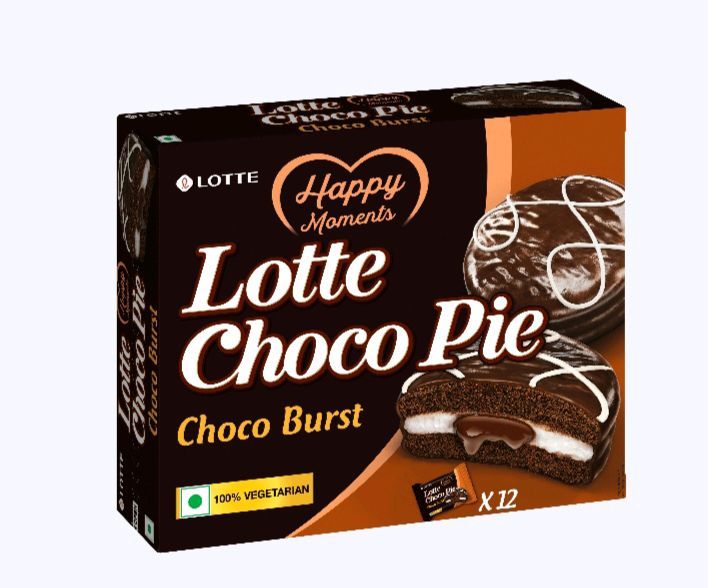 choco._.pi様 Lotte Chokopai Choko Brust 336g 2u