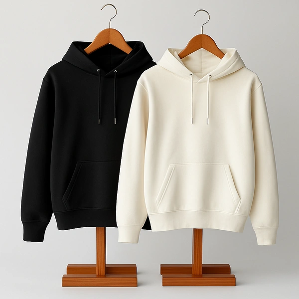 Cozy- Zaara Premium Winter Hoodie Collection for Pack Of 2 Men & Women | Classic Fleece Hoodies - XXL-44