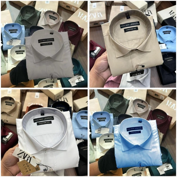 The Monkey House Zara Men's Premium Shirt Combo - L- 40