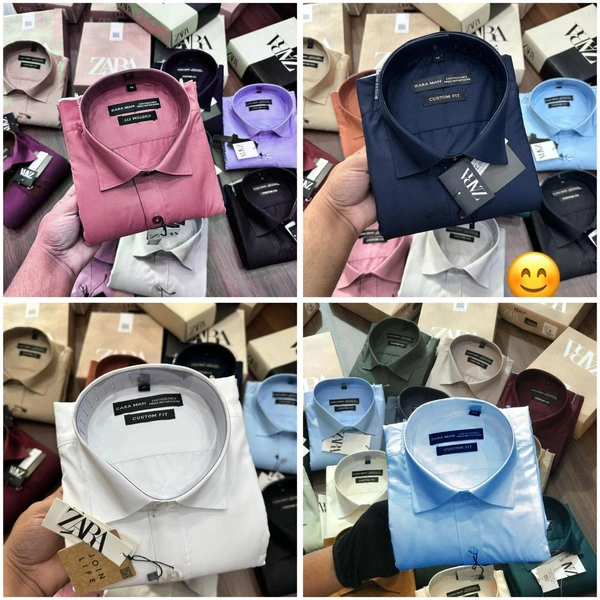 The Monkey House Zara Men's Premium Shirt Combo - M- 38