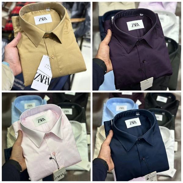 ZA_RA Men's Shirt Combo - XXL- 44