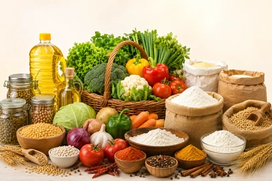 Groceries, Oil & Masala