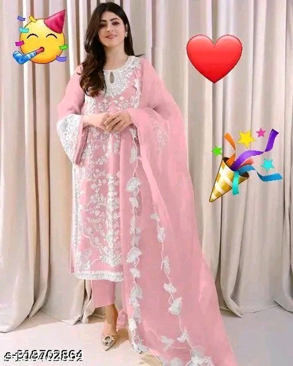 Pink Kurti Set